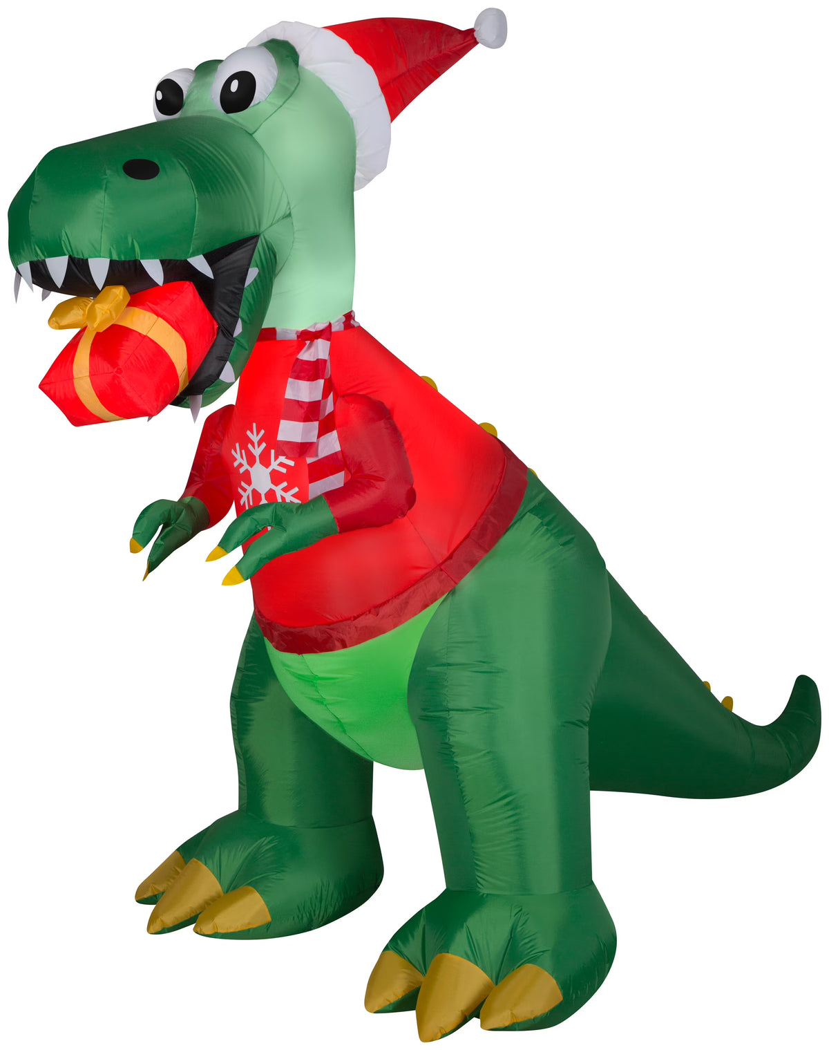 Green 7.5 ft Tall Inflatable T Rex U542