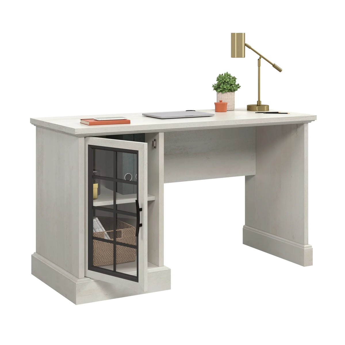 Engineered Wood Desk in Winter Oak Finish X802249