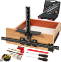 14-Piece Aluminum Alloy Cabinet Handle Template Jig Tool V434