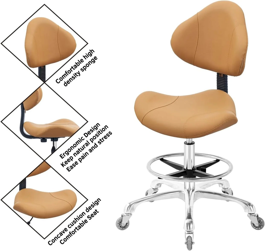 Adjustable Heavy Duty Rolling Swivel Drafting Chair H17104