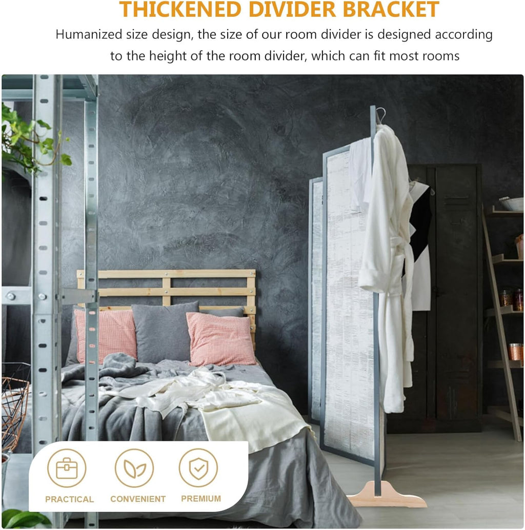 Wooden Room Divider Stand M4356