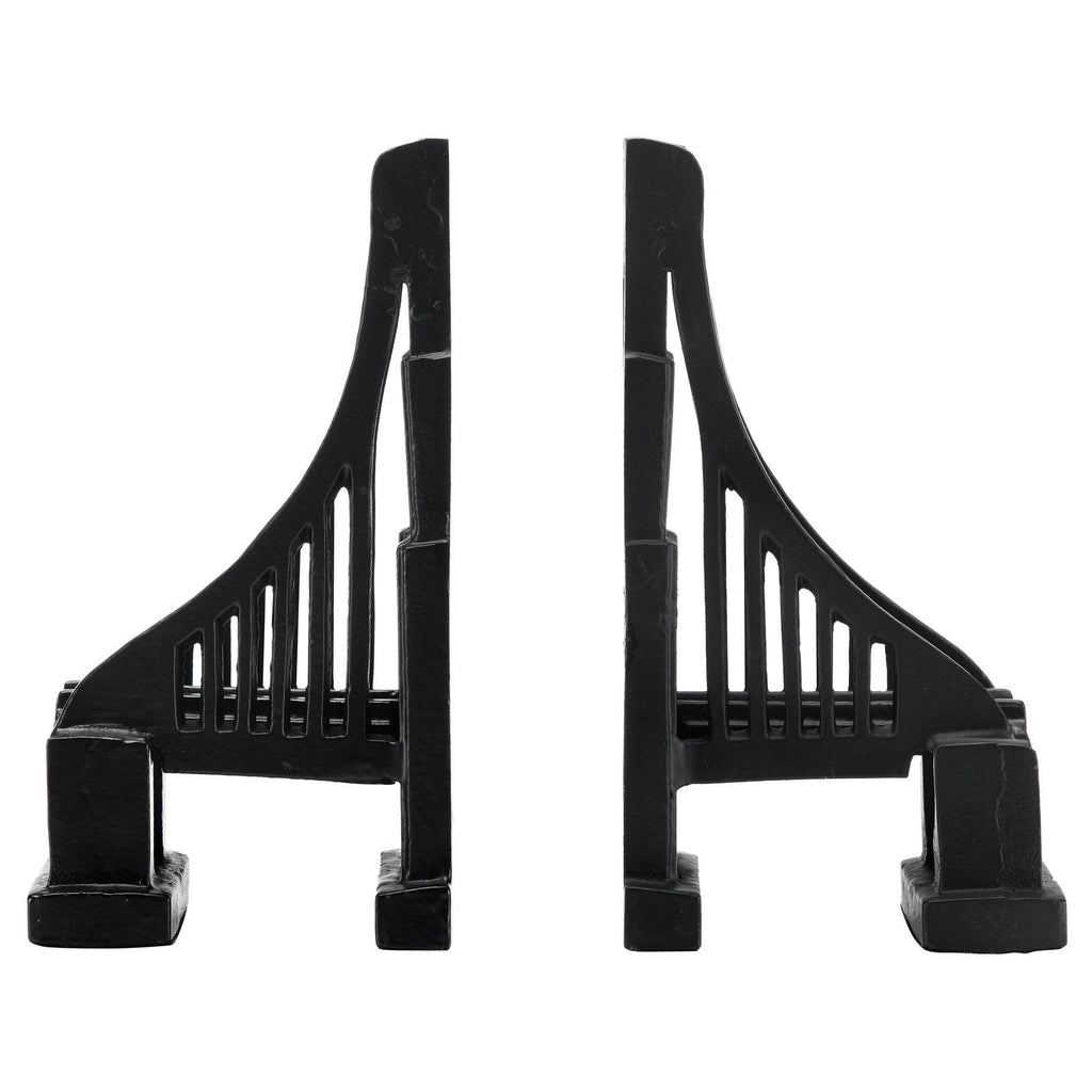 Cast Iron Bridge Bookends M1162
