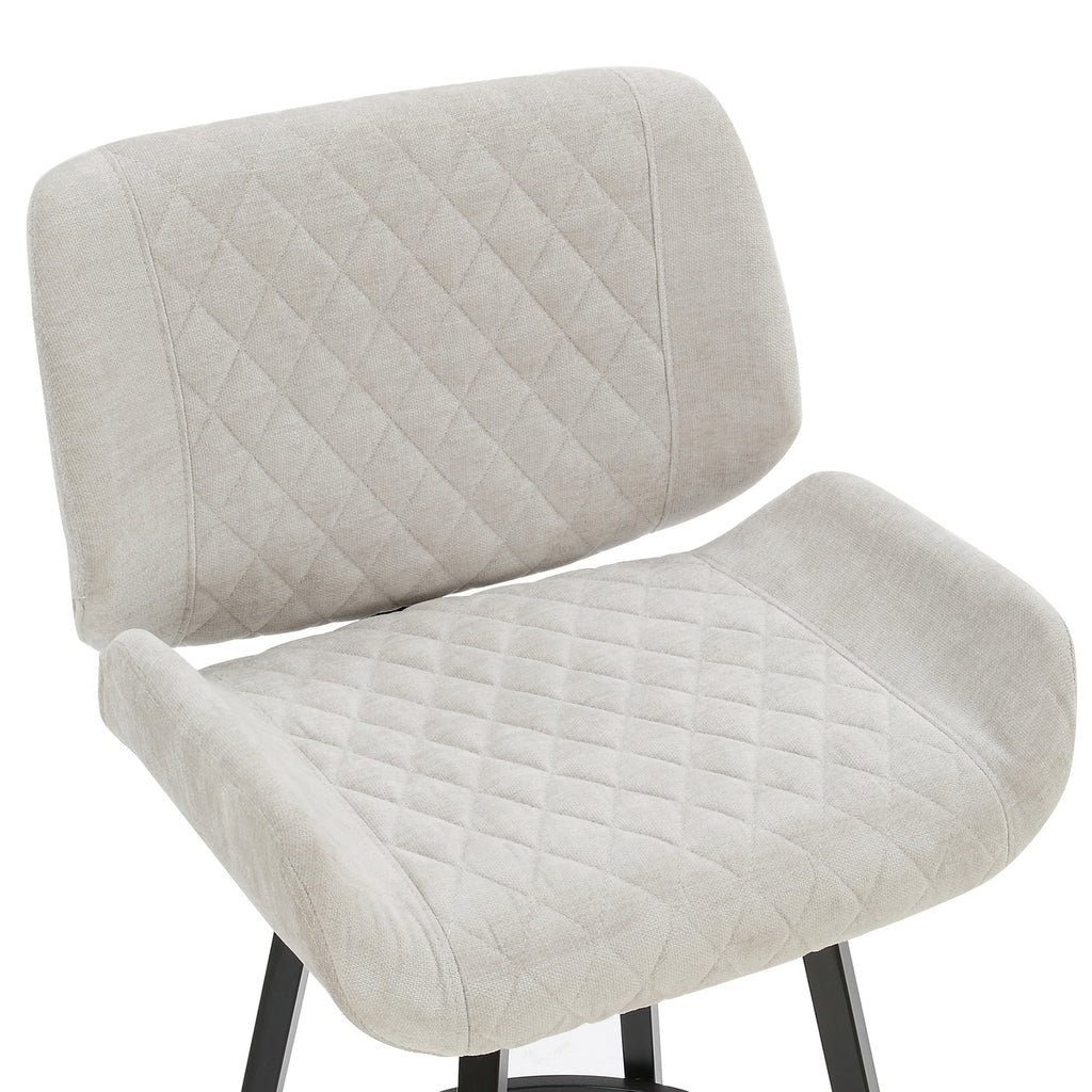 Rust Fabric Bentwood and Metal Side Chair Set of 2 P93226