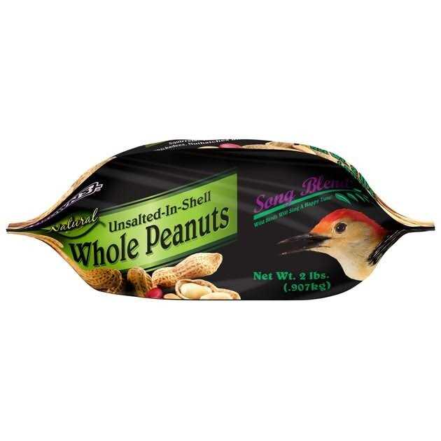 Unsalted In-Shell Whole Peanuts Bird Food A954231