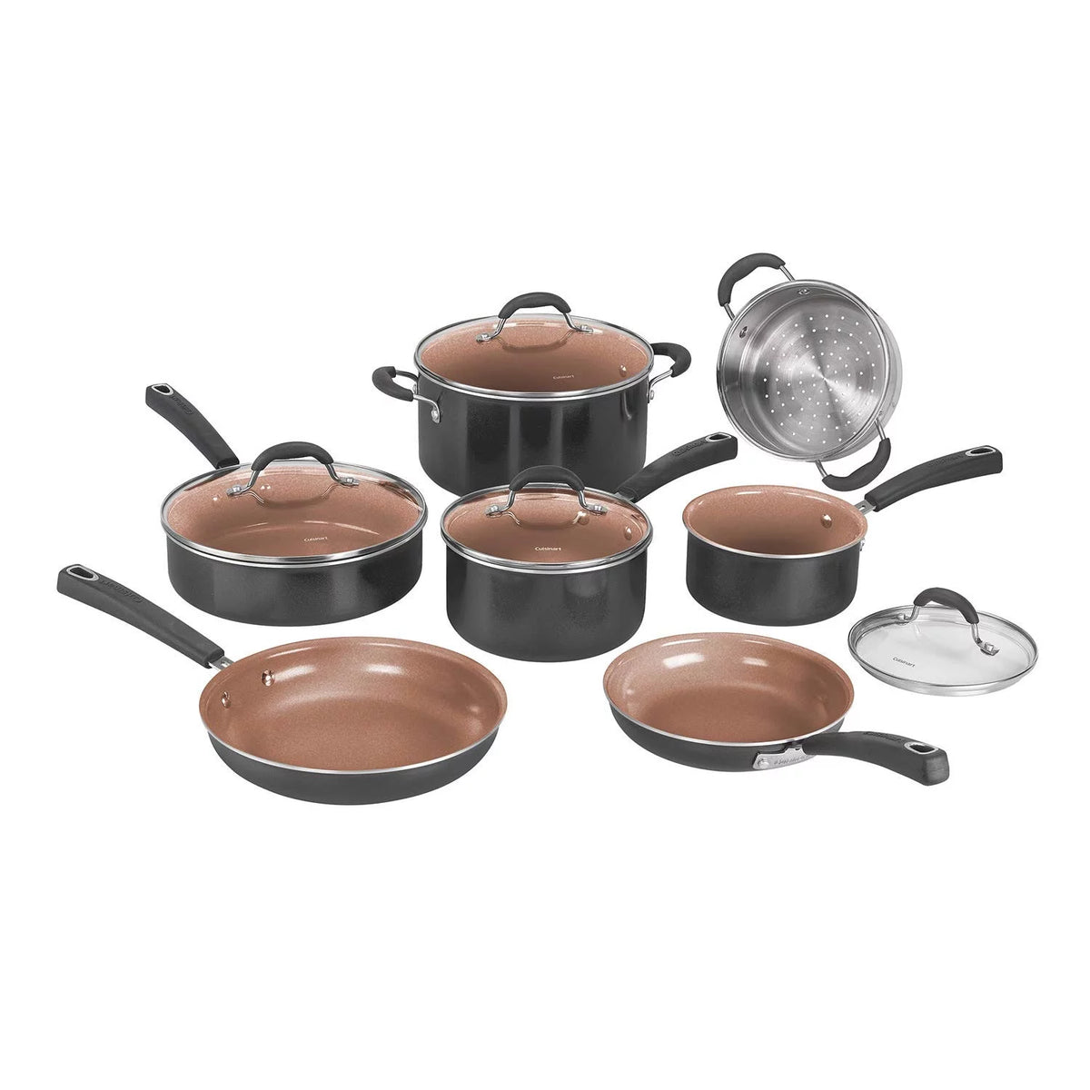 11 Piece Non-stick Ceramic Cookware Set V768