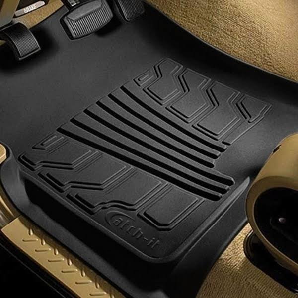 Black Vinyl Floor Mat T416652