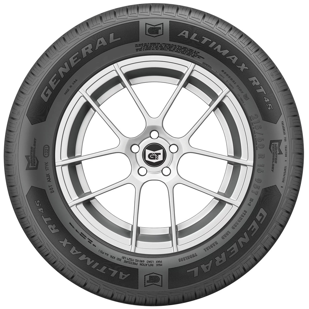 225/55R17 97H All Season Tire H861124