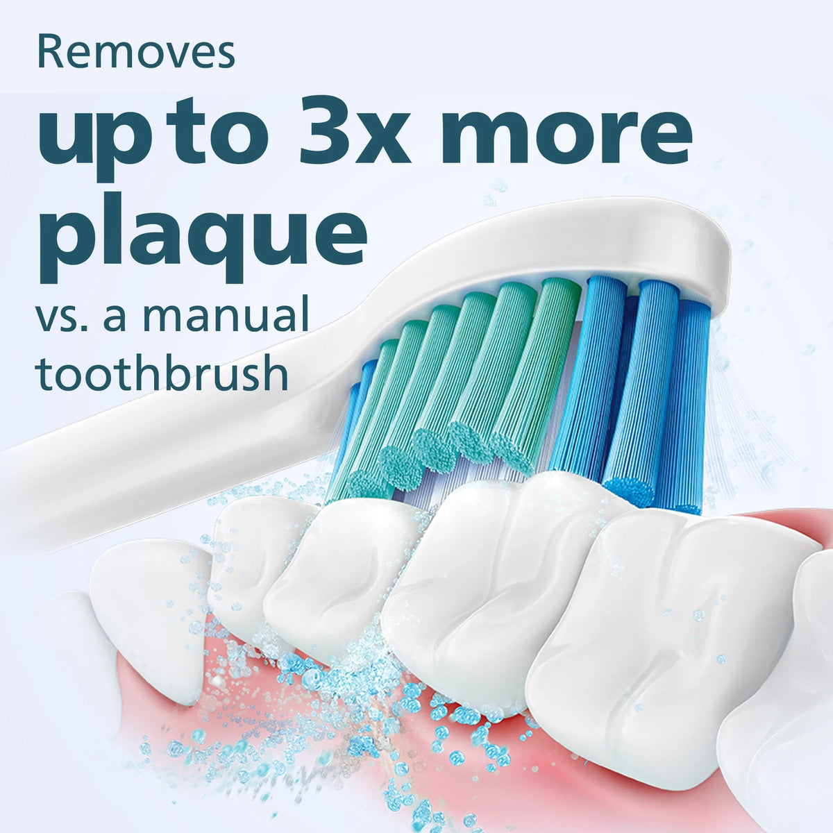 Rechargeable Electric Toothbrush with Pressure Sensor D886495