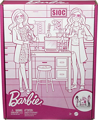 Science Lab Playset with 2 Fashion Dolls L619422