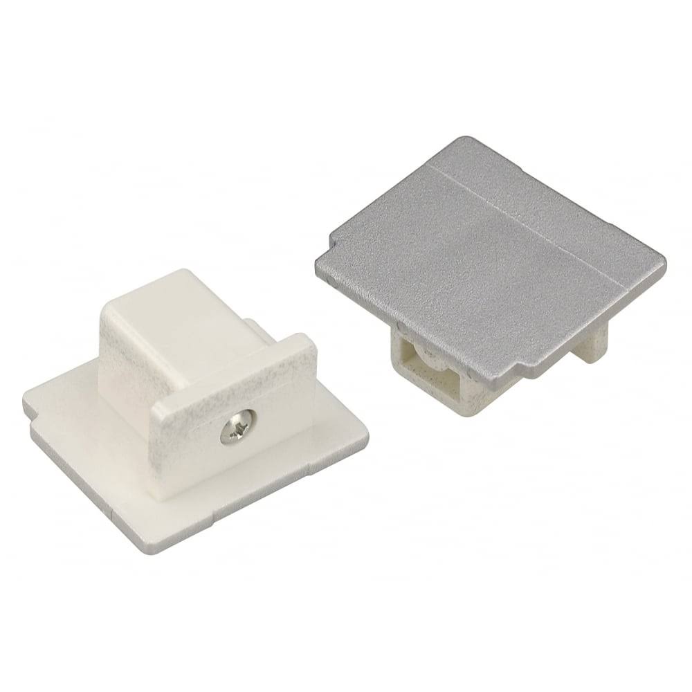 Silver-Grey End Cap for 3-Circuit Track F59453