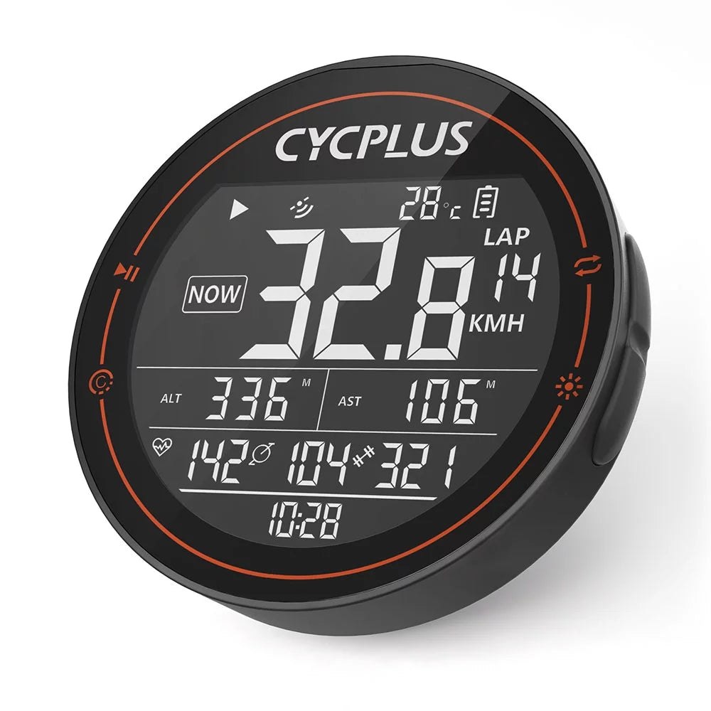 Wireless Bike Computer Speedometer Waterproof with Cadence Sensor Heart Rate Monitor E91482