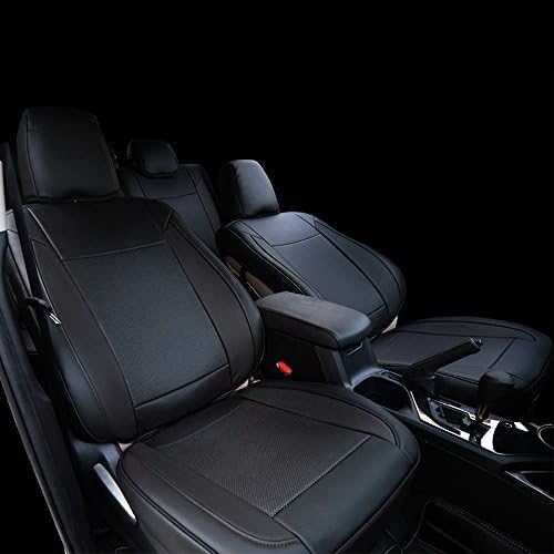 Leather Car Seat Cover Full Set 4pcs C8332