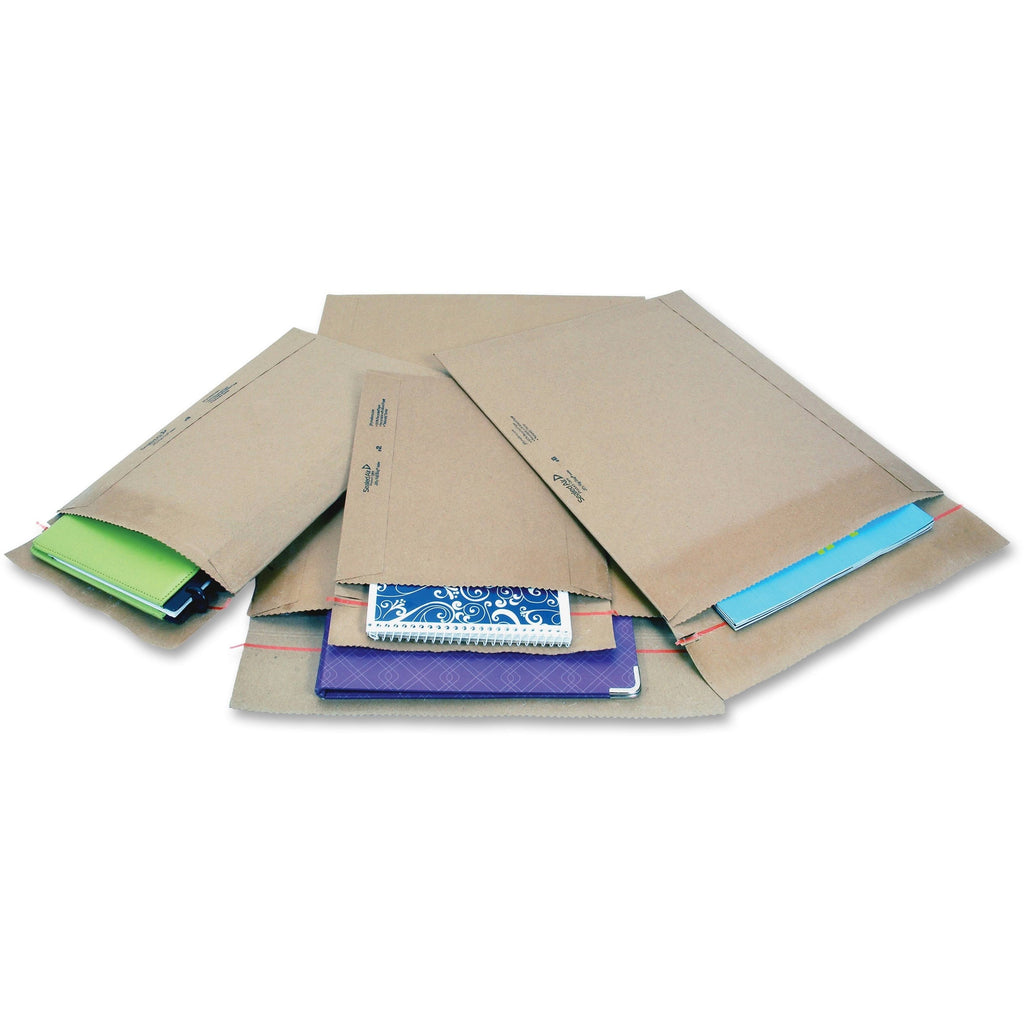 Natural Kraft Mailers, 200 per Carton X9310