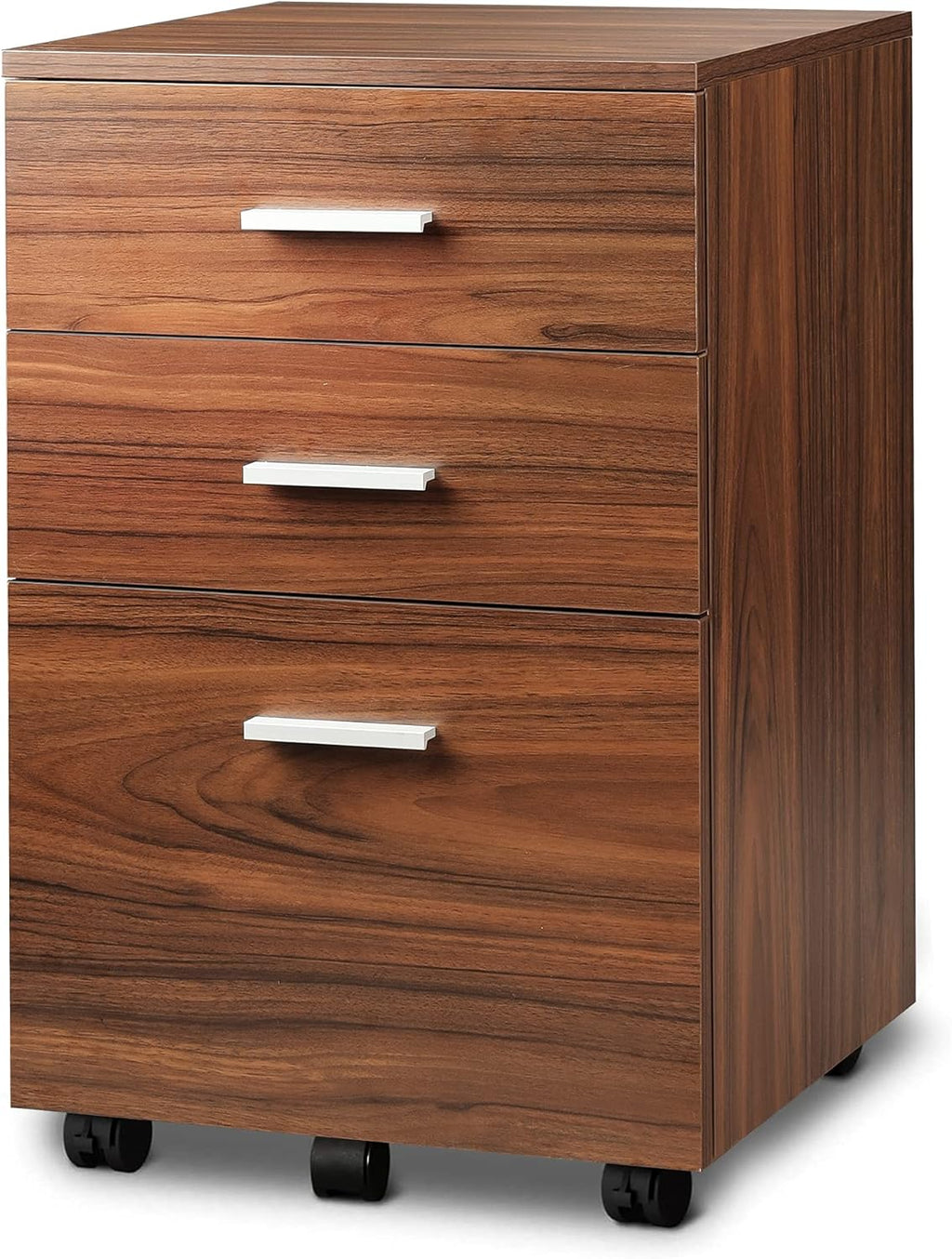 3 Drawer Wood Mobile File Cabinet W909128