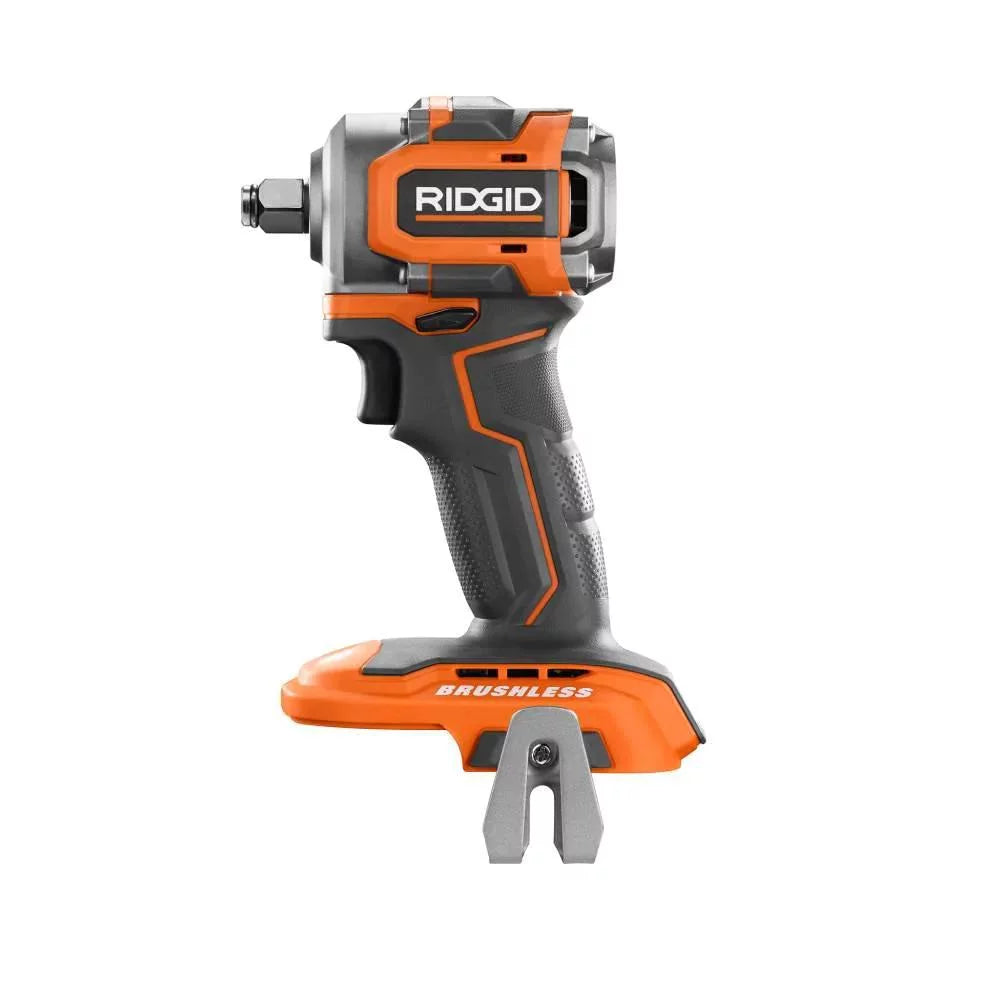 18V Brushless Cordless 1/2 in. Impact Wrench Kit with 2.0 Ah Battery D28339
