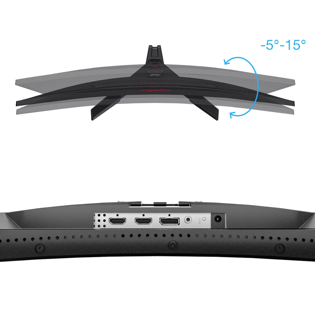 27 inch 2K QHD 144Hz 1ms Curved Gaming Monitor, Black S1312