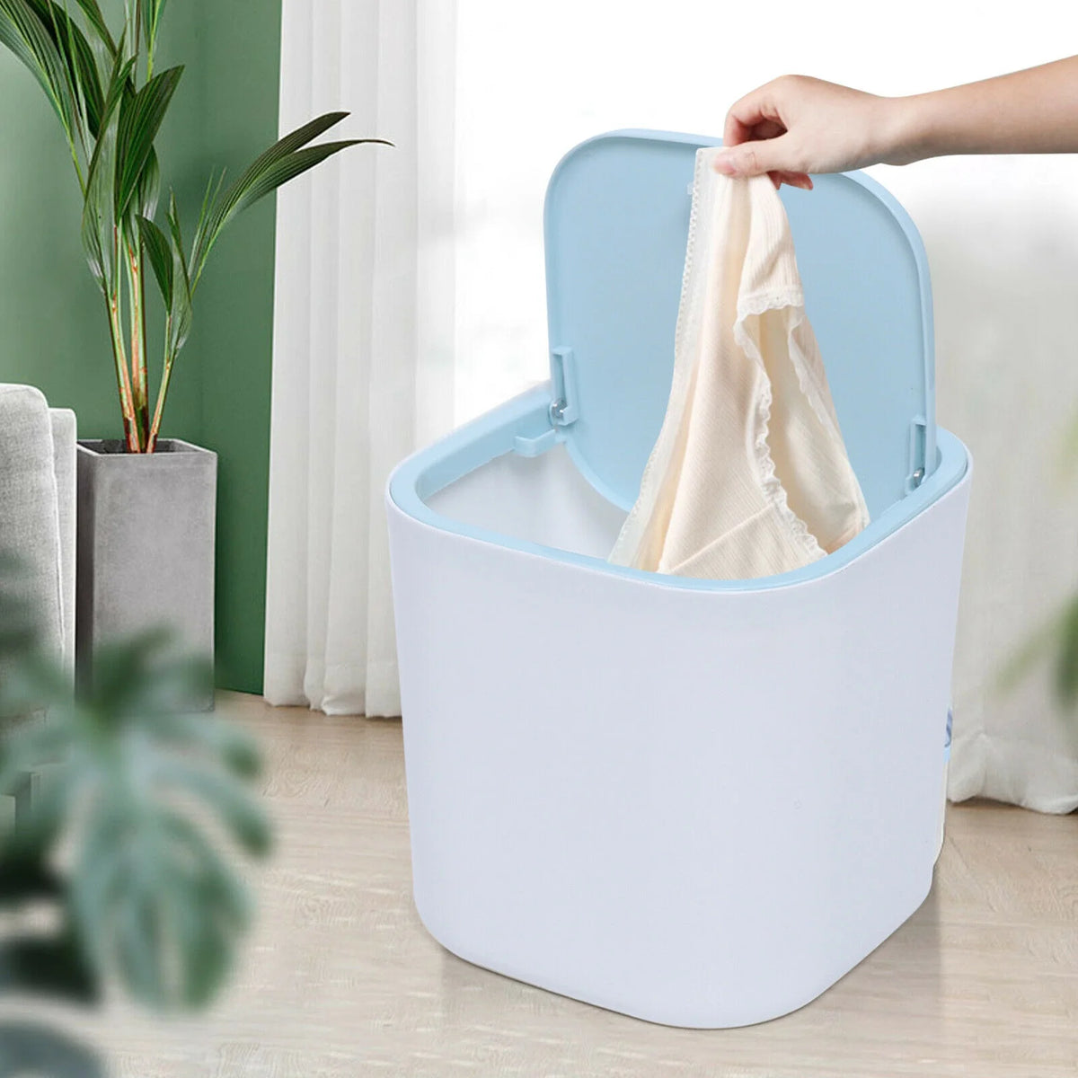 Blue 3.8L Portable Mini Washing Machine M451689