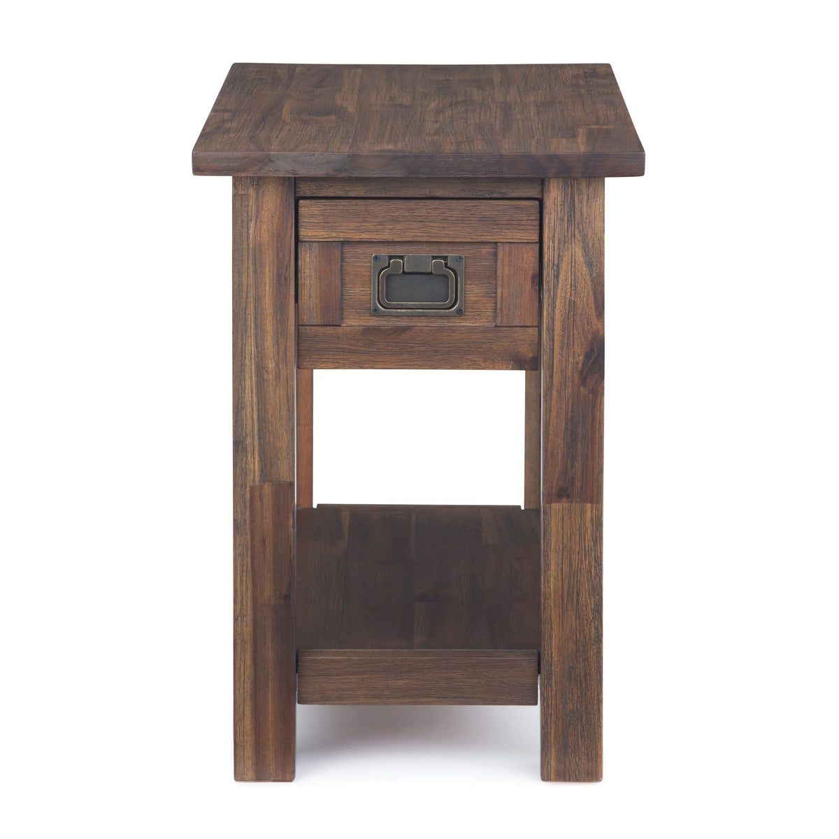 14 inch Wide Rustic Narrow Side Table E45462