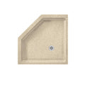 Neo Angle Shower Base Bermuda Sand 36x22W x 36x22D R7339