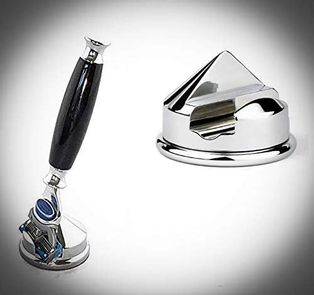 5 Blade Razor Ceramic Black Shaving Mug Shaving Brush Sandalwood Aftershave Shaving Soap Razor Stand E50555