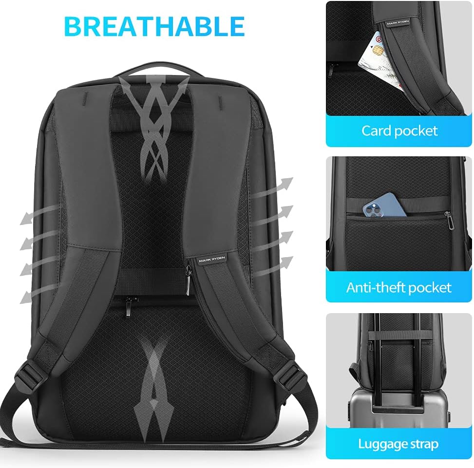 Hard Shell Laptop Backpack for 15.6 inch PC J3582