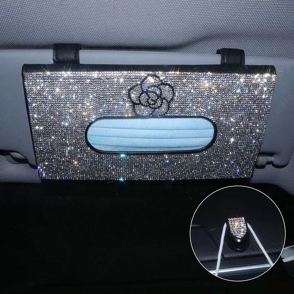 Red Queen Crown Tissue Box Holder for Sun Visor F3453