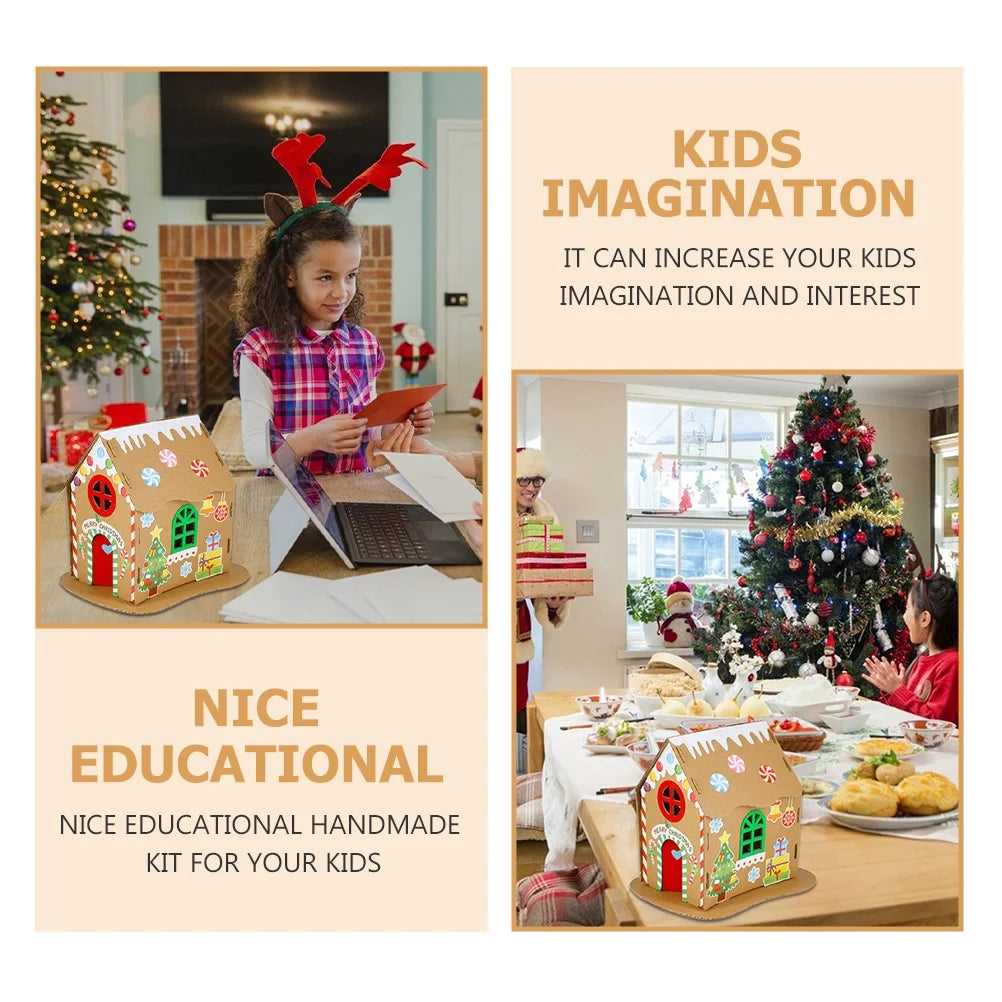 Christmas Cookie Lighted Gingerbread Dining Table Centerpieces DIY Puzzle I90947