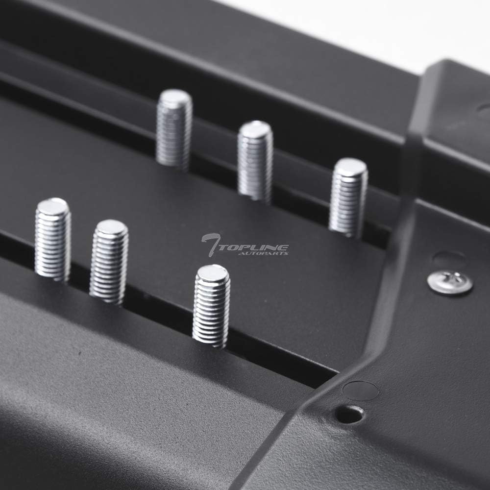 Matte Black Aluminum Side Step Rail Running Boards P8540