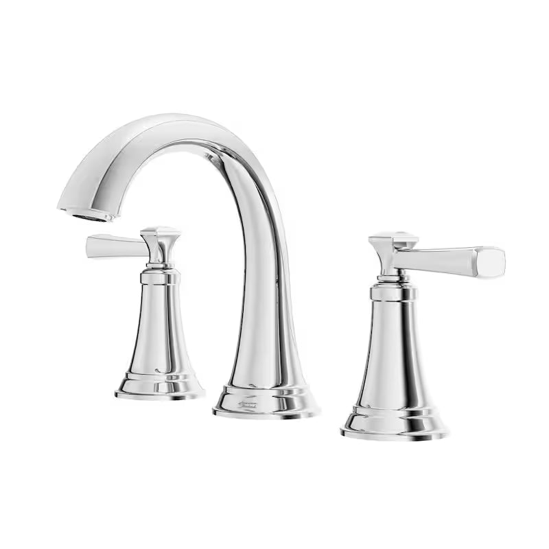 8 in. Widespread 2-Handle Bathroom Faucet in Polished Chrome W67794