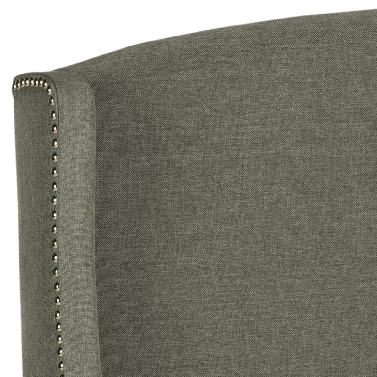 Grey Twin Linen Headboard E3860