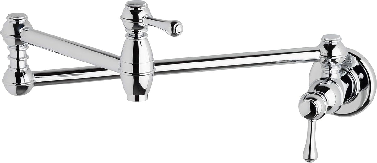Chrome Wall Mount Pot Filler H51415