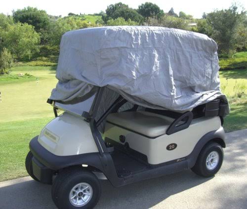 Grey 2 Passenger Golf Cart Cover V489495