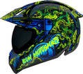 Blue/Green XS Helmet Q8985