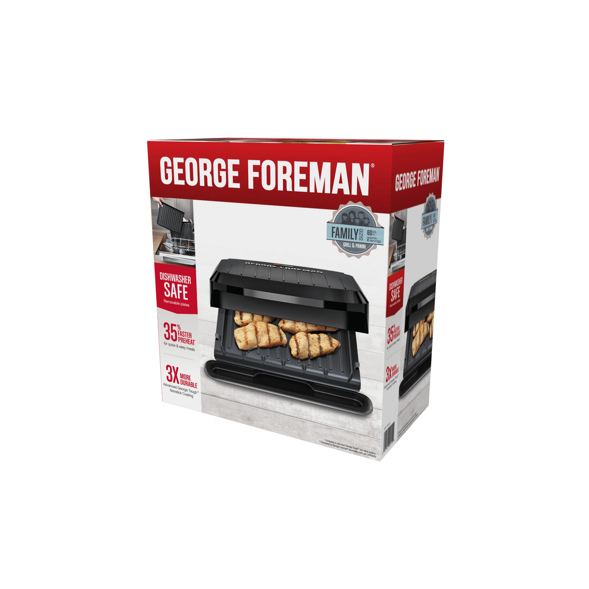 Black Removable Plate Grill and Panini O6028