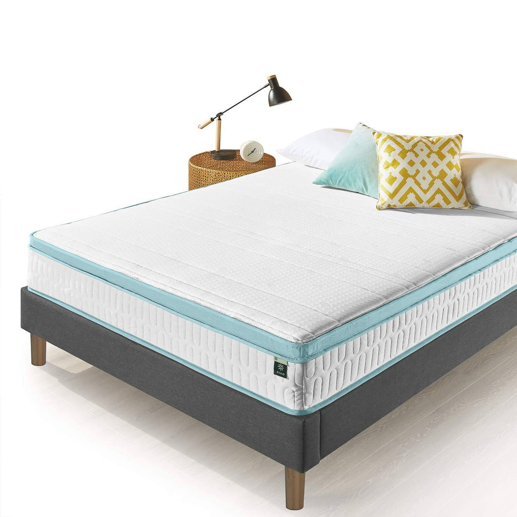 King Mint Green Memory Foam Hybrid Spring Mattress U7918