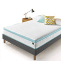 King Mint Green Memory Foam Hybrid Spring Mattress U7918