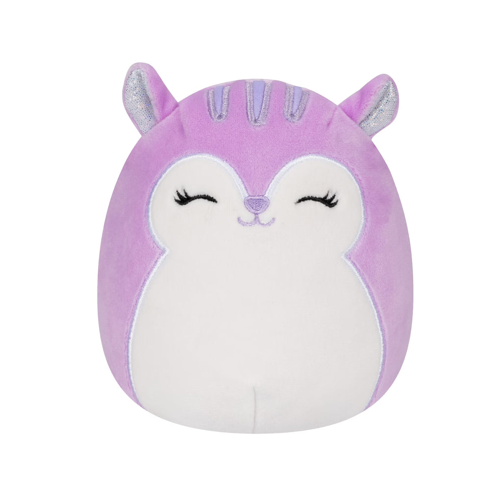 Purple Squirrel Plush 7.5 inch Ultra Soft Stuffed Toy Z398