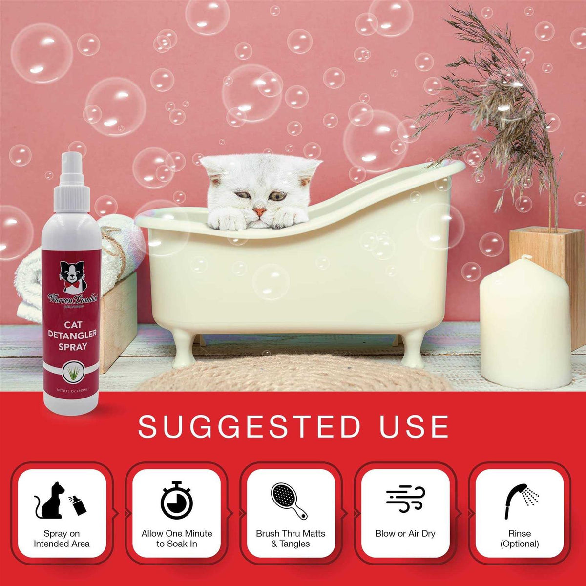 Cat Detangler Spray D6576