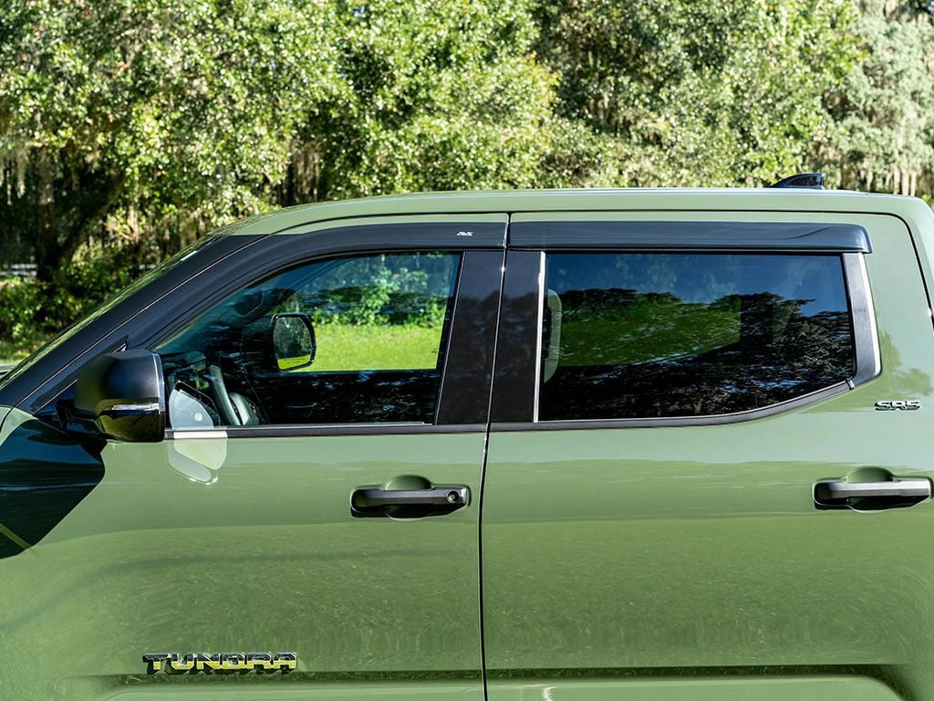 4-Piece Dark Smoke Ventvisor Side Window Deflector L24426