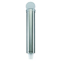 Stainless Steel Water Cup Dispenser with Hinged Flip Cap M29805