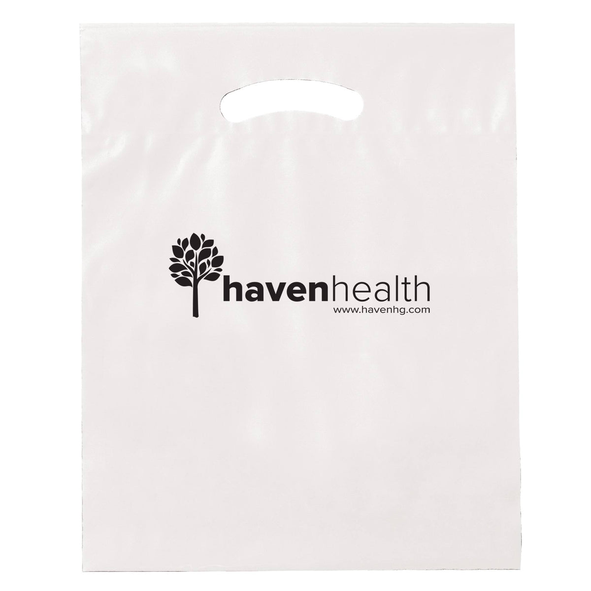 Fold Over Die Cut Bag D1195