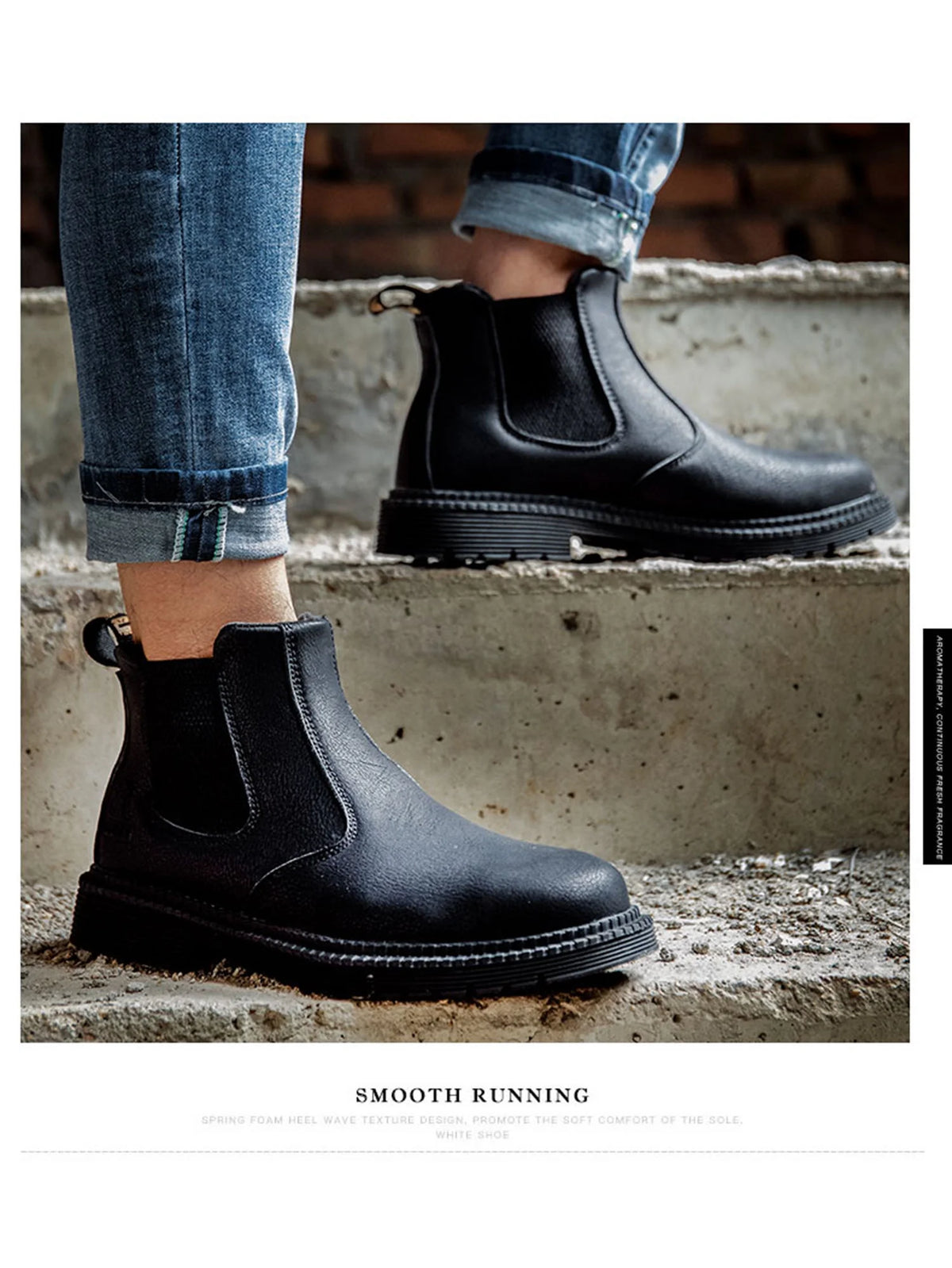 Steel Toe Leather Waterproof Work Boots K618
