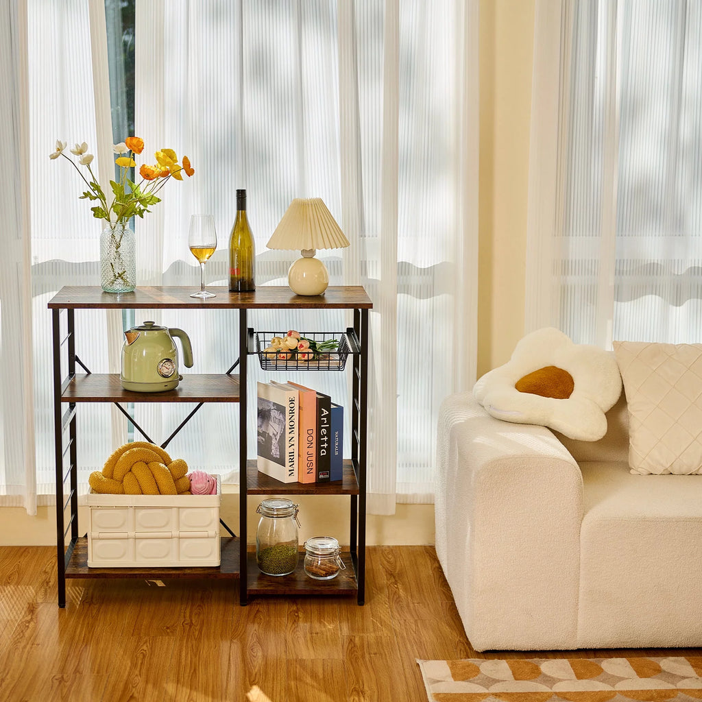 Baker’s Rack with 5 Storage Shelves M201