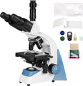 Trinocular Compound Microscope 40X-2500X LED H930849