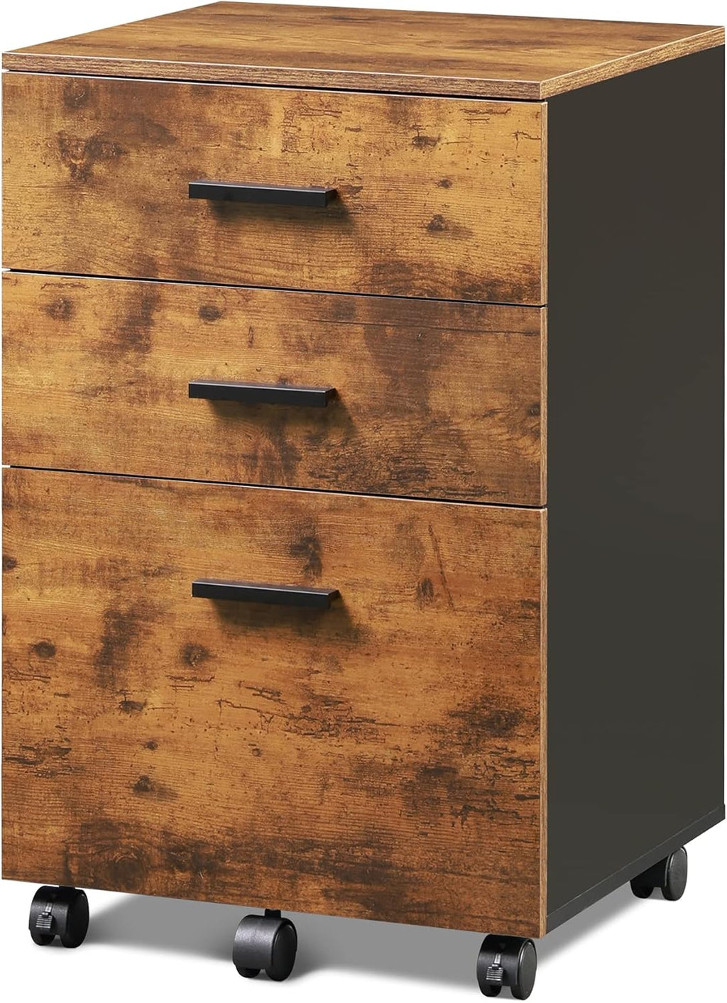 3 Drawer Wood Mobile File Cabinet W909128