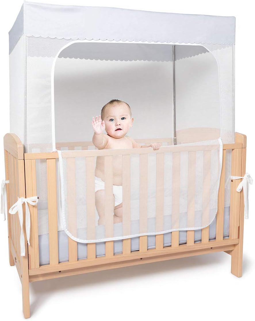 See Through Mesh Crib Safety Tent K5963