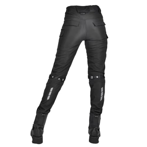 Waterproof Windproof Women Motorcycle Riding Pants with 4 CE Armor Pads A61376