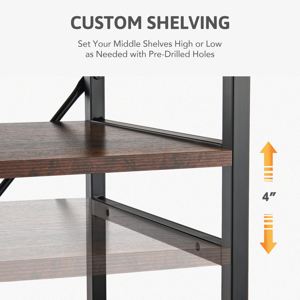 Baker’s Rack with 5 Storage Shelves M201
