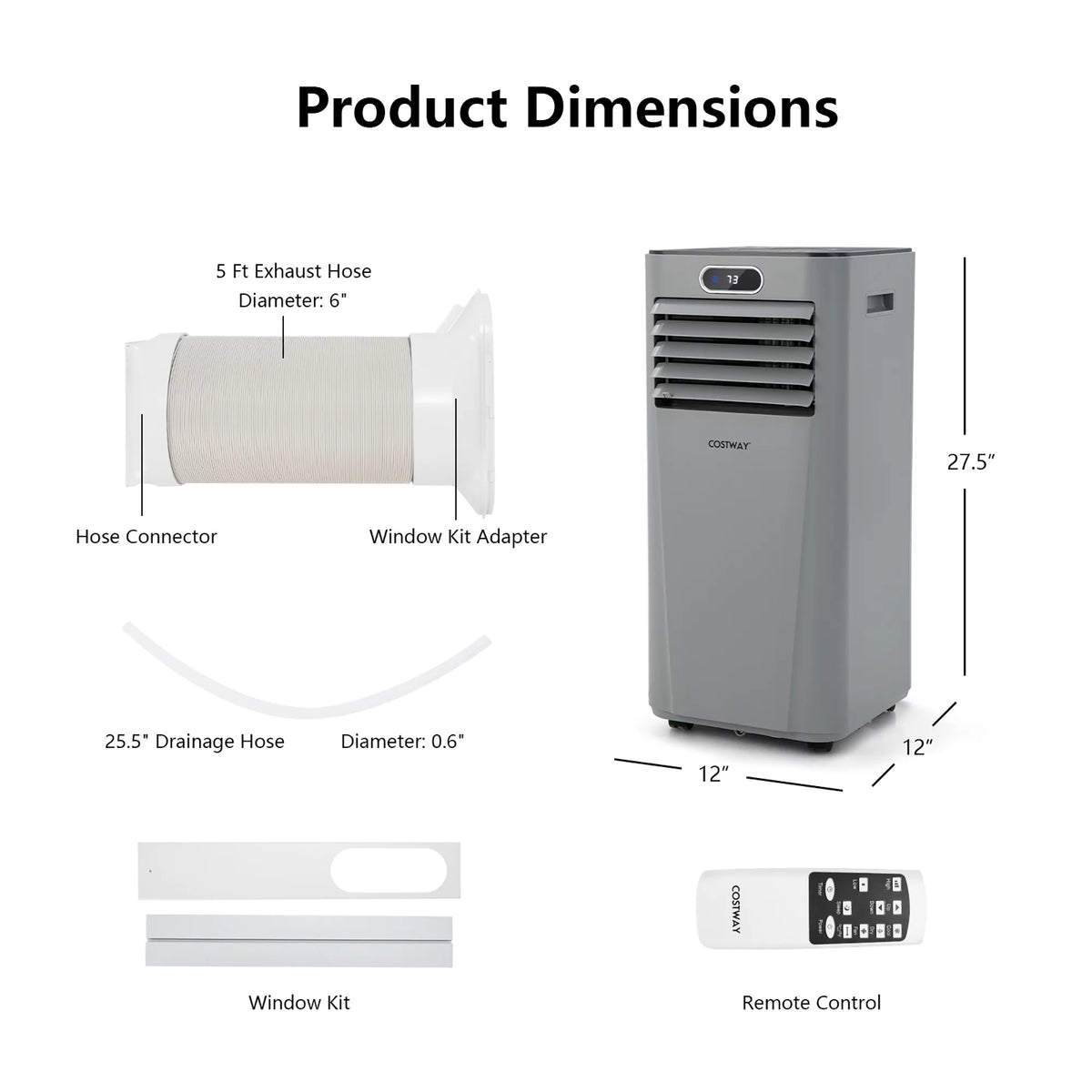 5300 BTU Portable Air Conditioner X3979