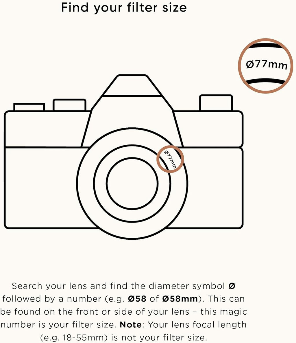 77mm Soft Graduated ND8 Lens Filter Q50051
